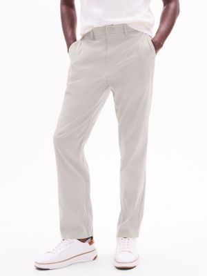 Regular Fit Stretch Tech Pant, Light Grey
