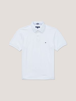 Classic Stretch Polo, White
