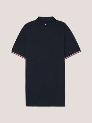 Regular Fit Colorblock Polo, Navy