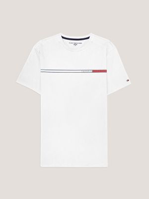 Tommy Stripe T-Shirt, Optic White