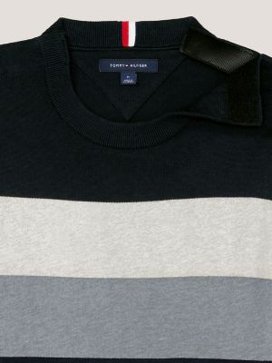 Perry colorblocked raglan sleeve sweater best sale tommy hilfiger