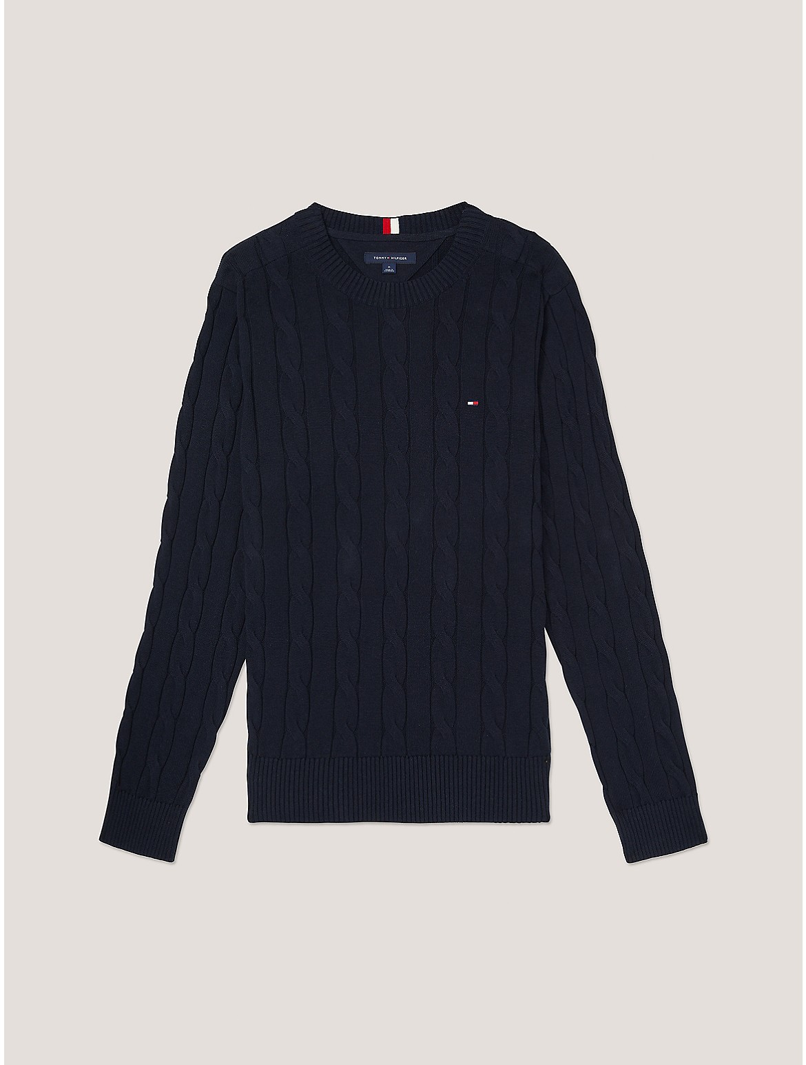 Tommy Hilfiger Men's Cable Knit Sweater
