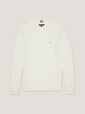 Cable Knit Sweater | USA Tommy Hilfiger
