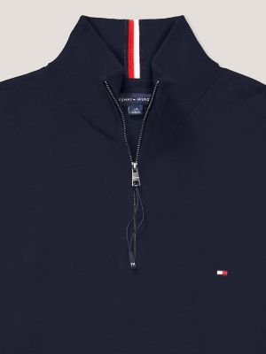 Tommy hilfiger zip mock hotsell
