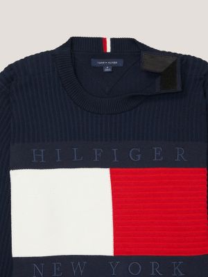 | Flag Logo Hilfiger Tommy Sweater USA