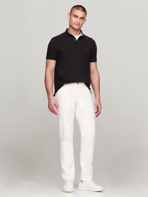 Straight Fit White Jean | Tommy Hilfiger USA