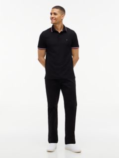 Regular Fit Tommy Wicking Polo — Black 2