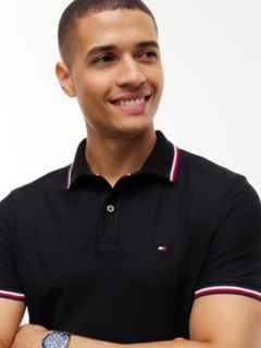 Regular Fit Tommy Wicking Polo — Black 3