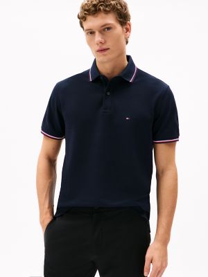 Blue, Men's Polos