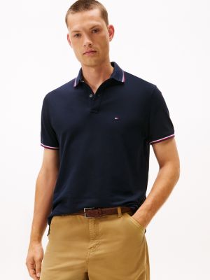 Regular Fit Tommy Wicking Polo, Navy