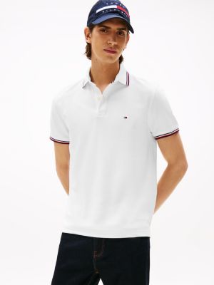 Regular Fit Tommy Wicking Polo, Fresh White