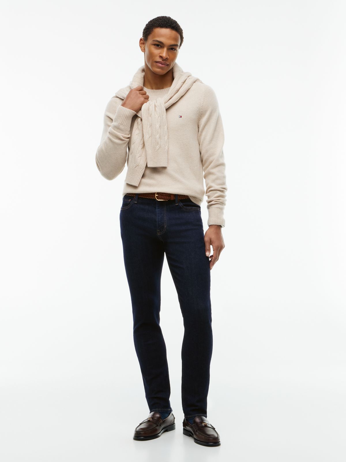 Stretch Slim Jean — Indigo Denim