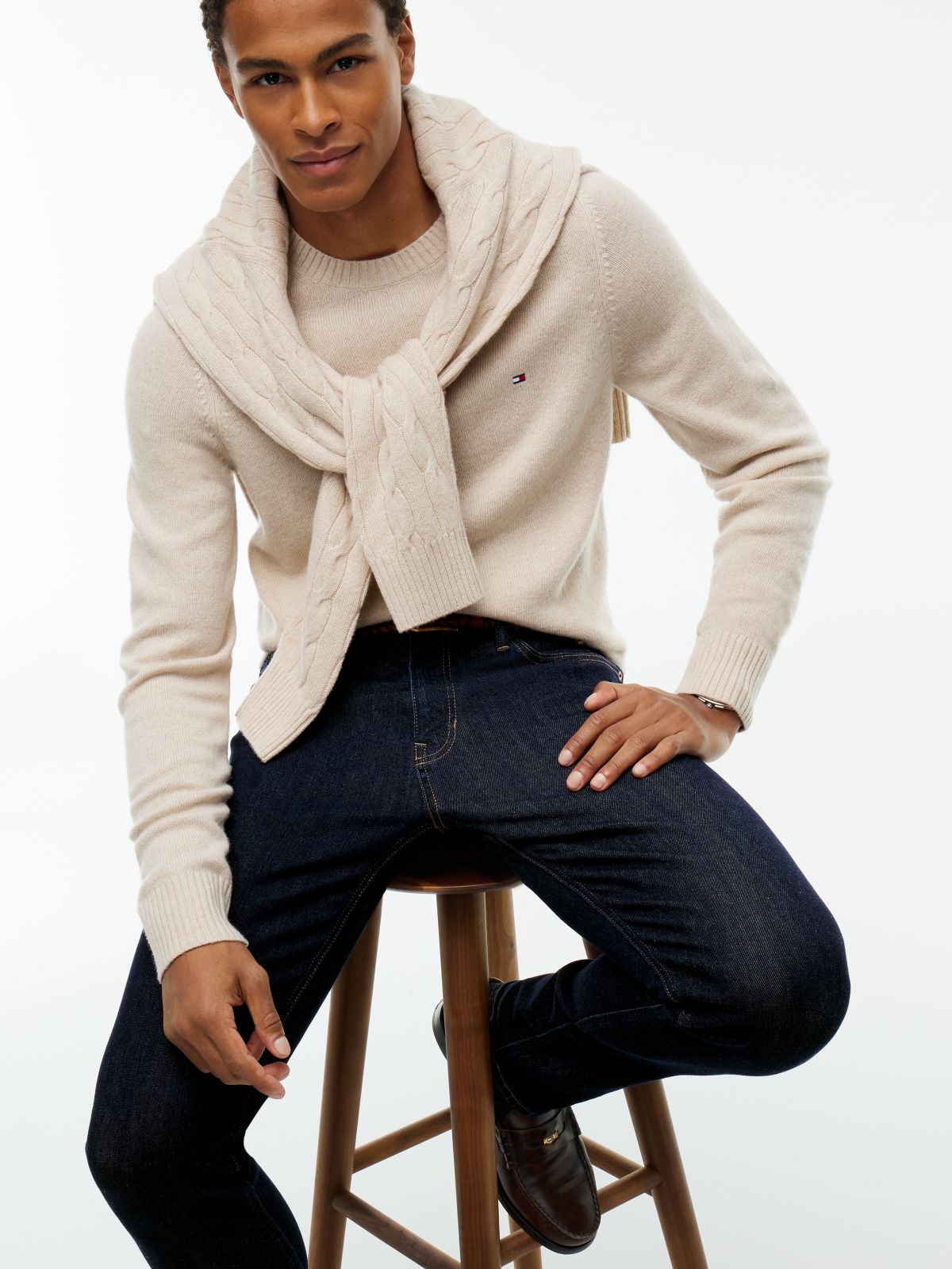 Stretch Slim Jean — Indigo Denim