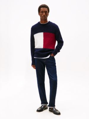 Indigo Wash Straight Jean, Indigo Wash Denim