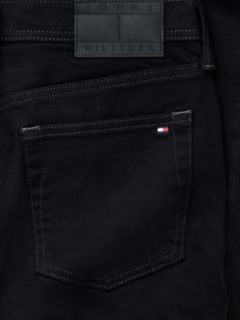 Stretch Straight Jean — Black Denim 7