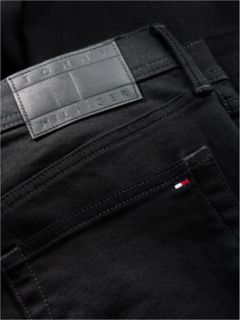 Stretch Straight Jean — Black Denim 8