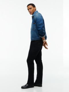 Stretch Straight Jean — Black Denim 3