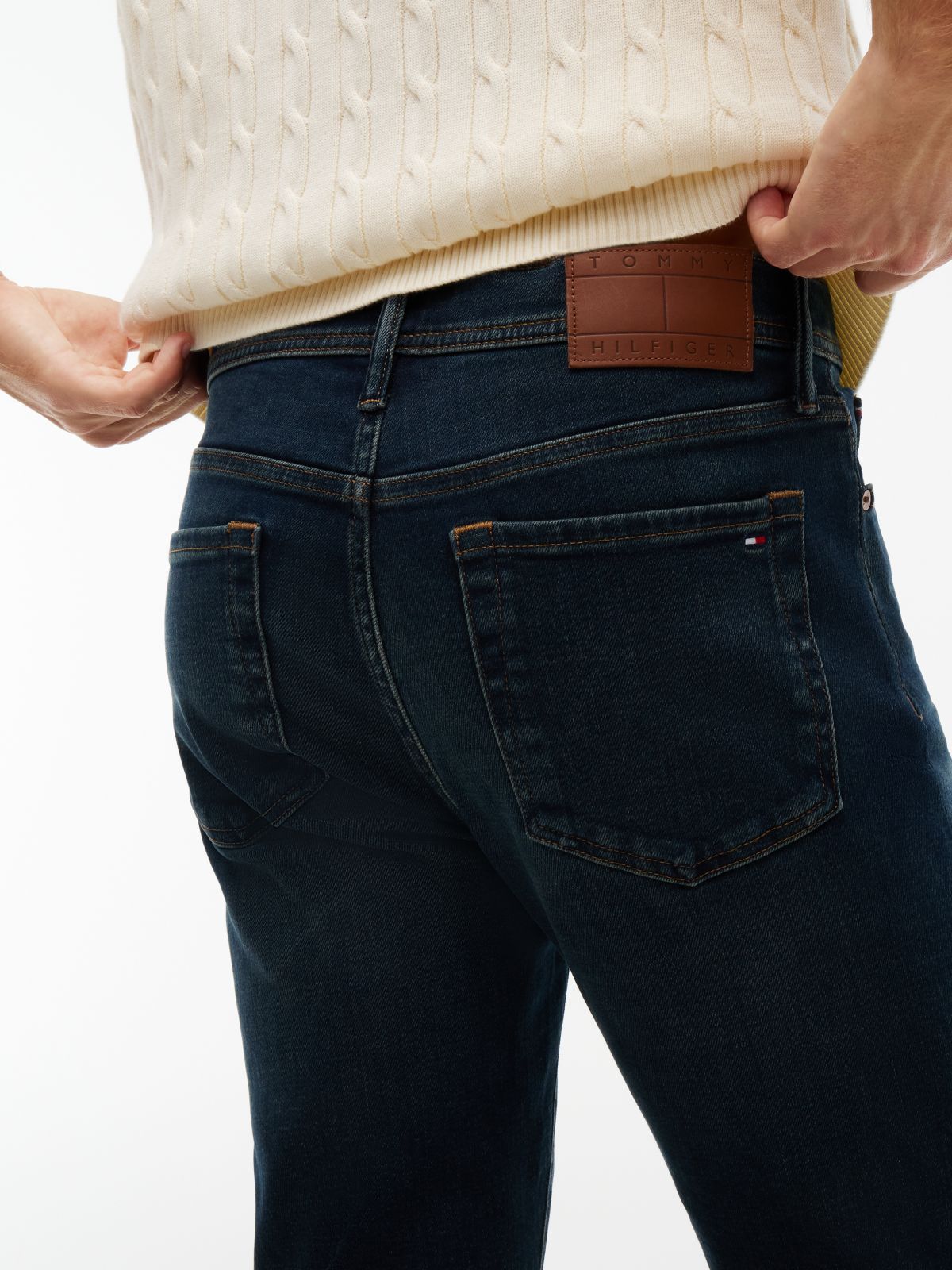 Stretch Skinny Jean — Dark Wash Denim