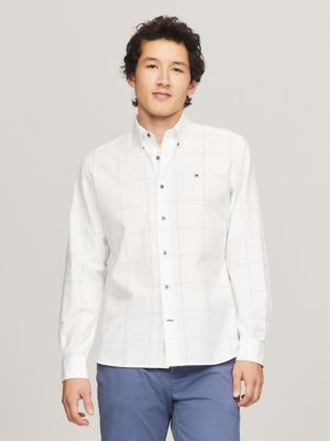 Tommy hilfiger hot sale poplin shirt