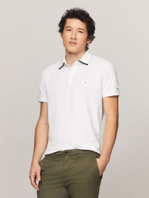 Playera tipo polo tommy hilfiger hombre new arrivals