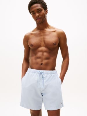 Solid 7" Swim Trunk, Breezy Blue