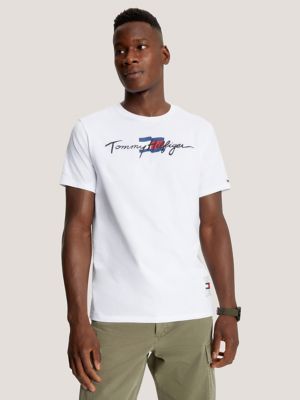 Tommy logo tee new arrivals