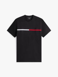 Embroidered Flag Logo T-Shirt — Black 5