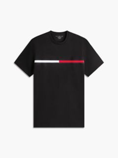 Embroidered Flag Logo T-Shirt — Black 6