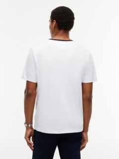 Embroidered Flag Logo T-Shirt — Optic White 4