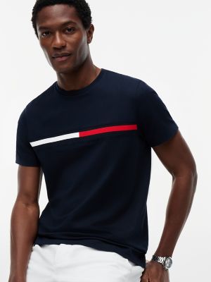 Embroidered Flag Logo T-Shirt | Tommy Hilfiger USA
