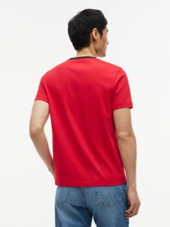 Embroidered Flag Logo T-Shirt — Primary Red 4