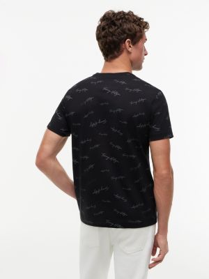 Мужские футболки Tommy Hilfiger Signature Flag Stripe Logo T-Shirt — фото 4