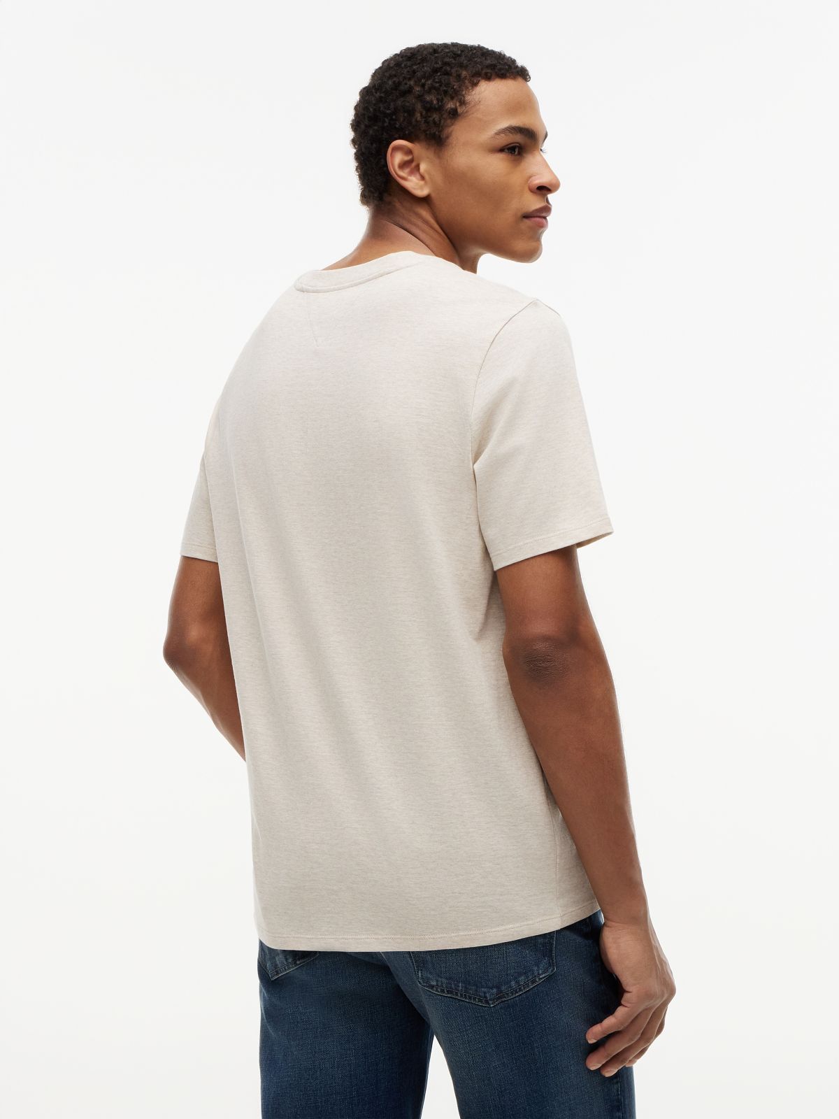 Everyday T-Shirt — Newsprint Beige Heather
