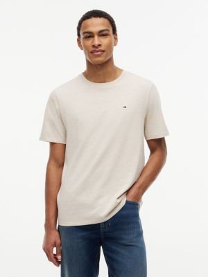 Everyday T-Shirt, Newsprint Beige Heather
