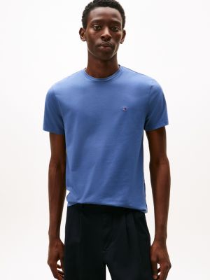 Slim Fit T-Shirt, Bank Blue