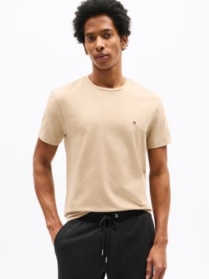 Slim Fit T-Shirt, Beige