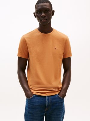 Slim Fit T-Shirt, Spice Brown Heather