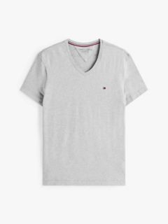 Slim Fit V-Neck T-Shirt — Grey Heather 5