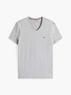 Slim Fit V-Neck T-Shirt — Grey Heather 6