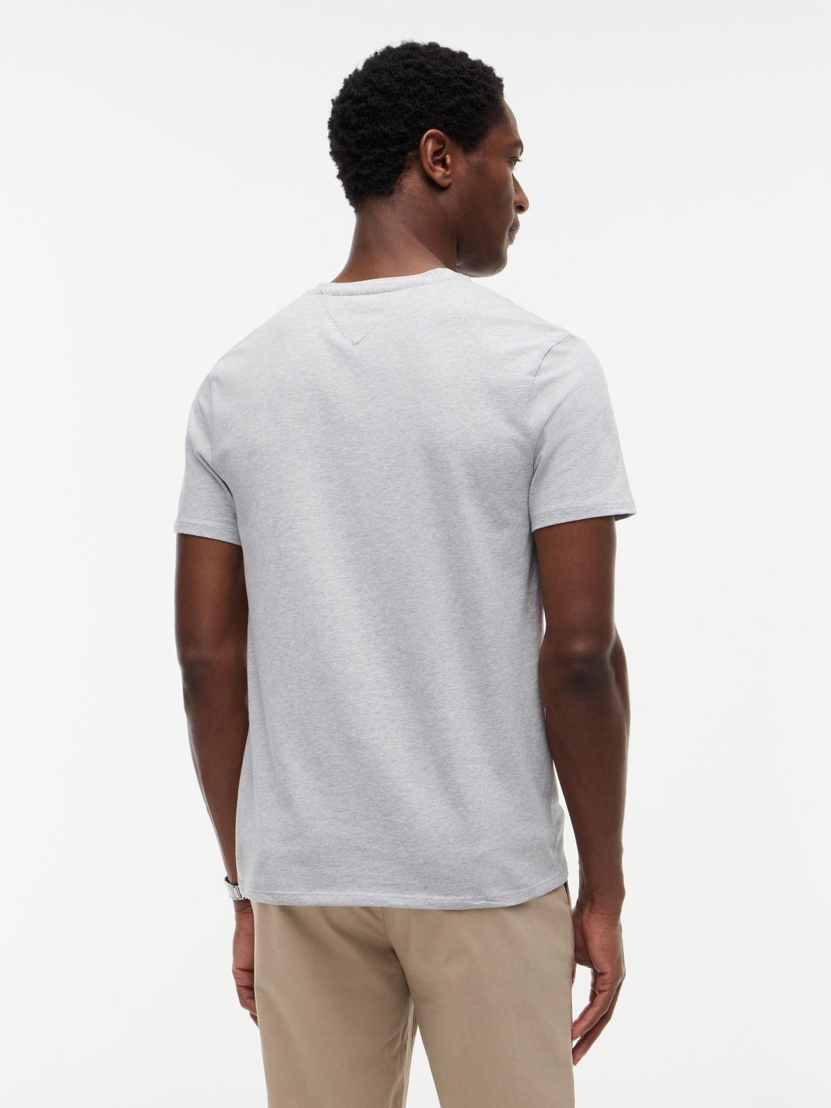 Slim Fit V-Neck T-Shirt — Grey Heather