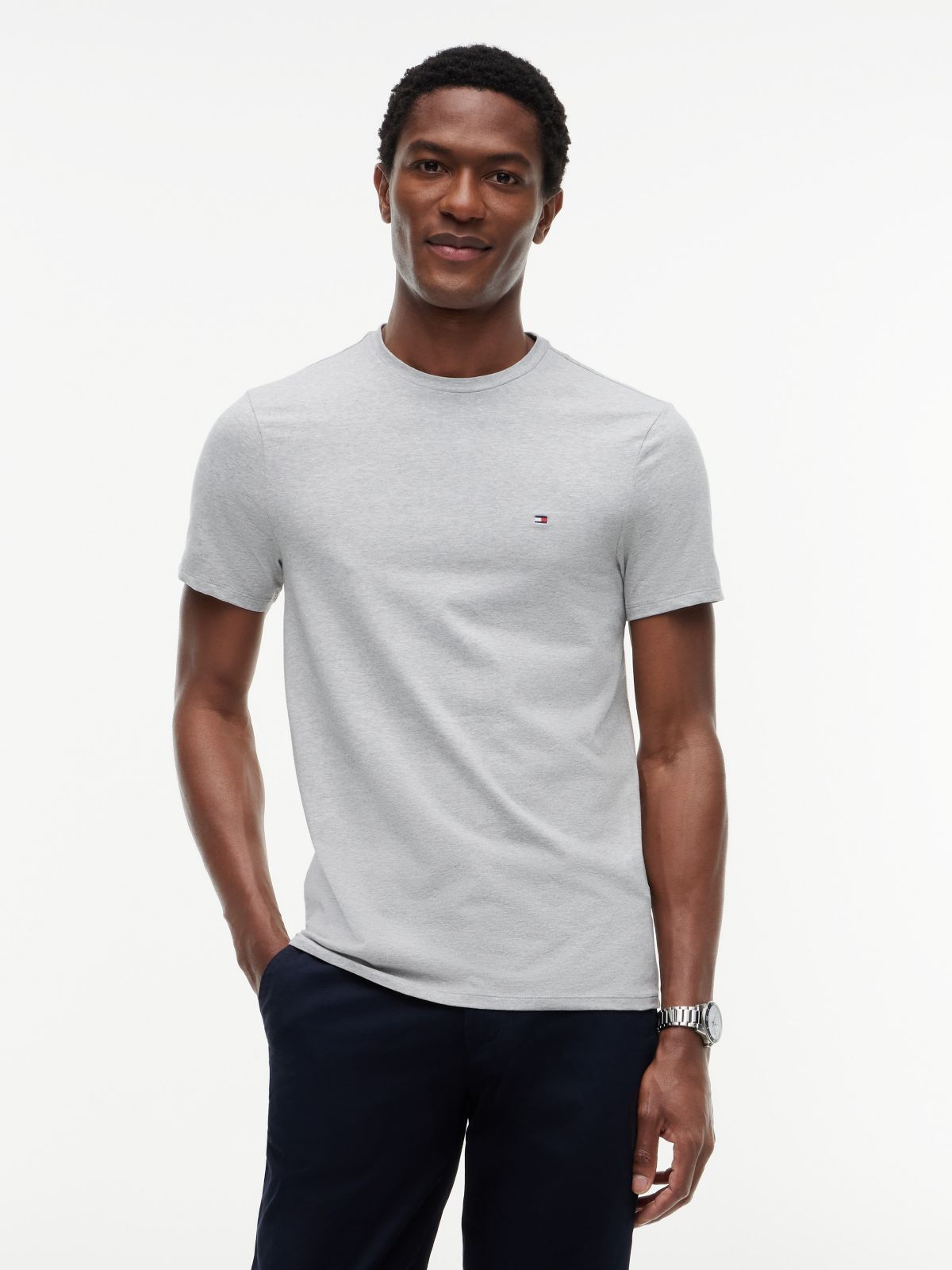 Slim Fit T-Shirt — Grey Heather