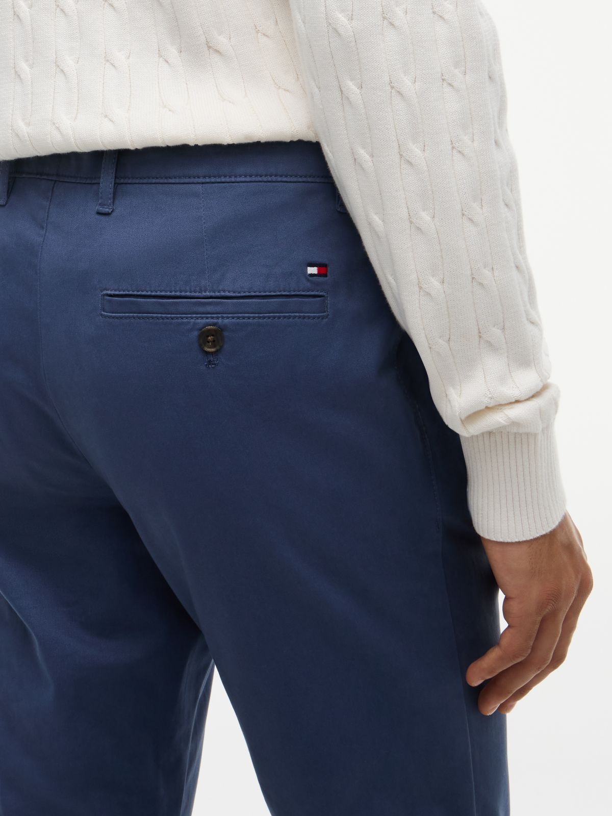 THFlex Tommy Slim Chino — Faded Indigo