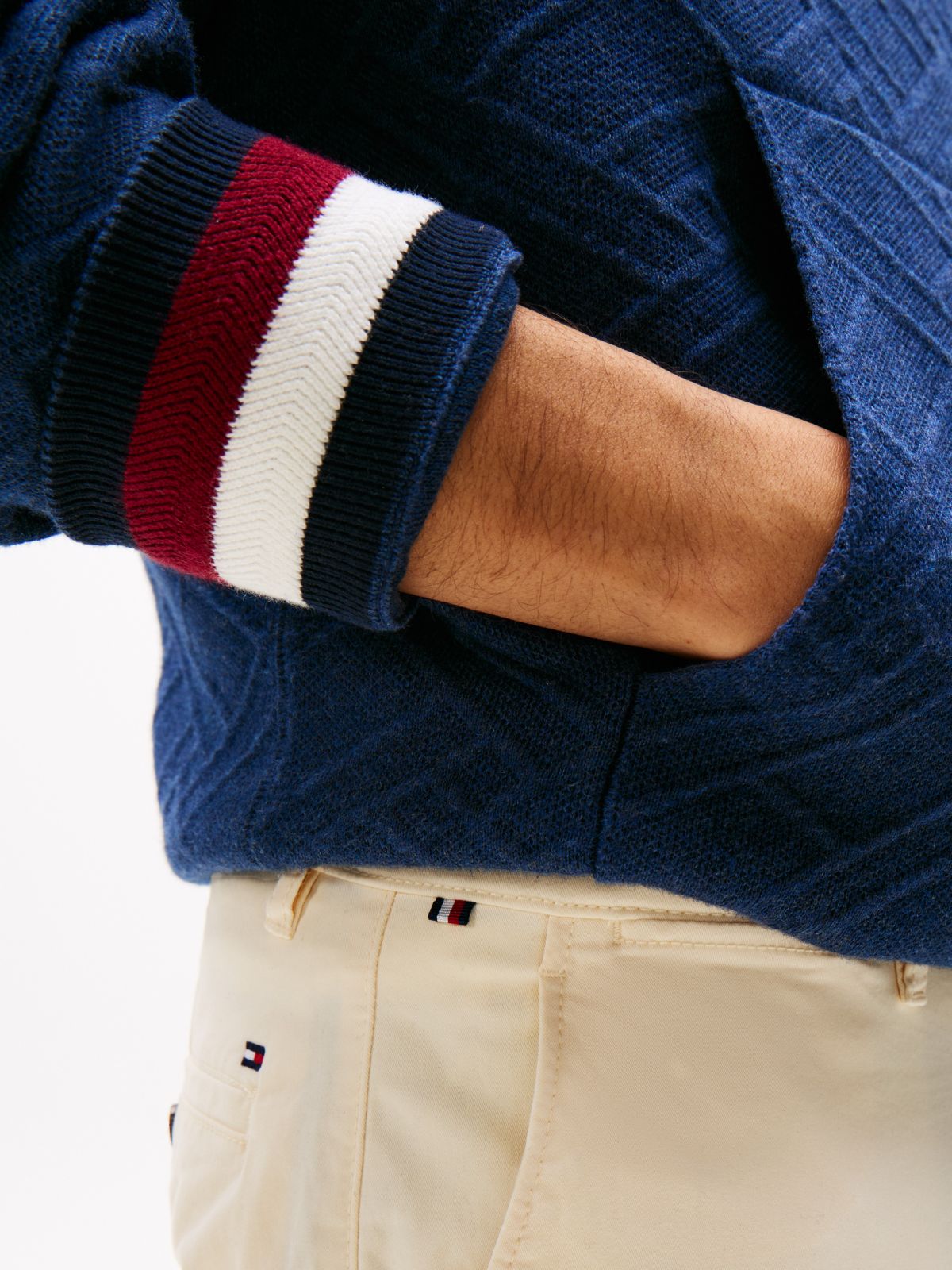 THFlex Tommy Slim Chino — Khaki Sand