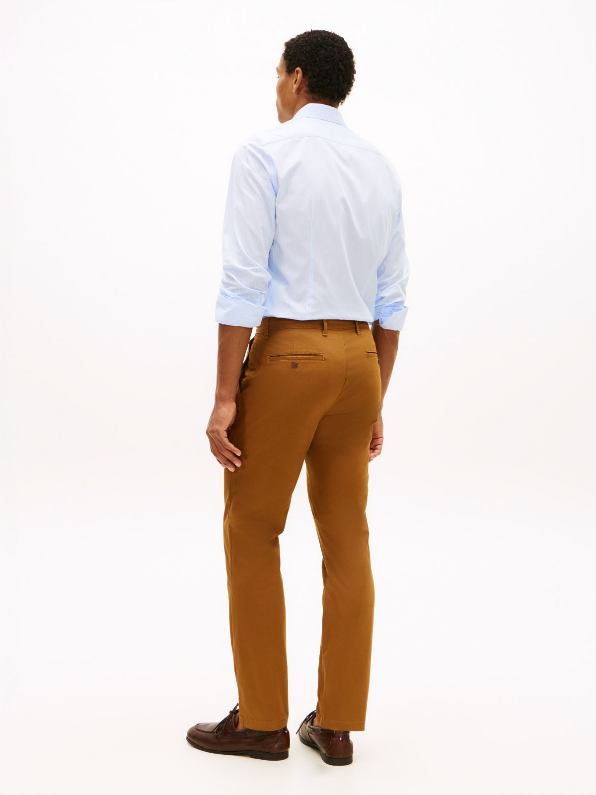 THFlex Tommy Slim Chino — Country Brown