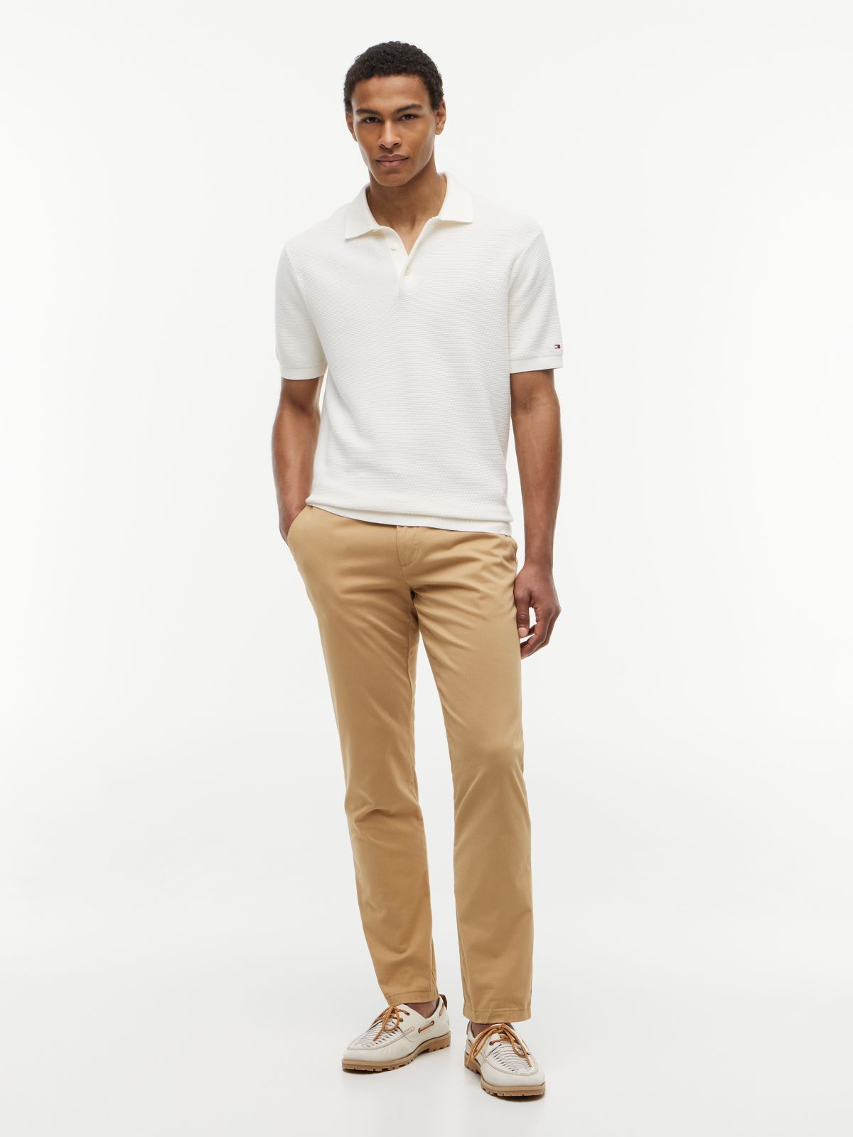 THFlex Tommy Slim Chino — Classic Khaki