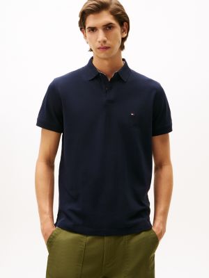 Regular Fit Stretch Tommy Polo, Navy