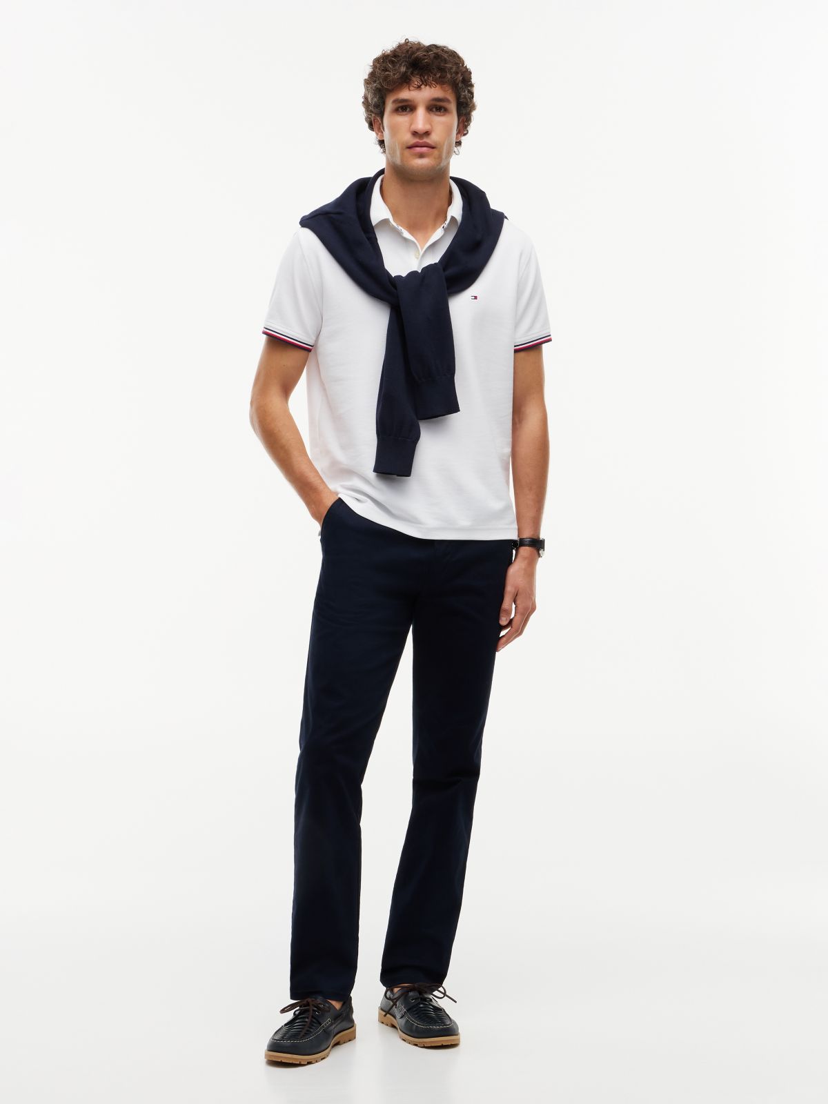 THFlex Tommy Slim Chino — Navy Blue