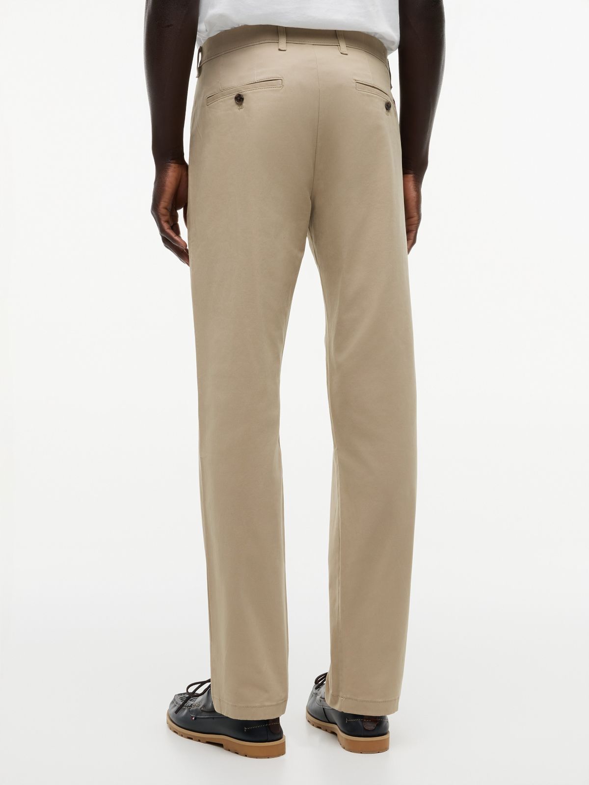 Straight Flex Chino — Beige