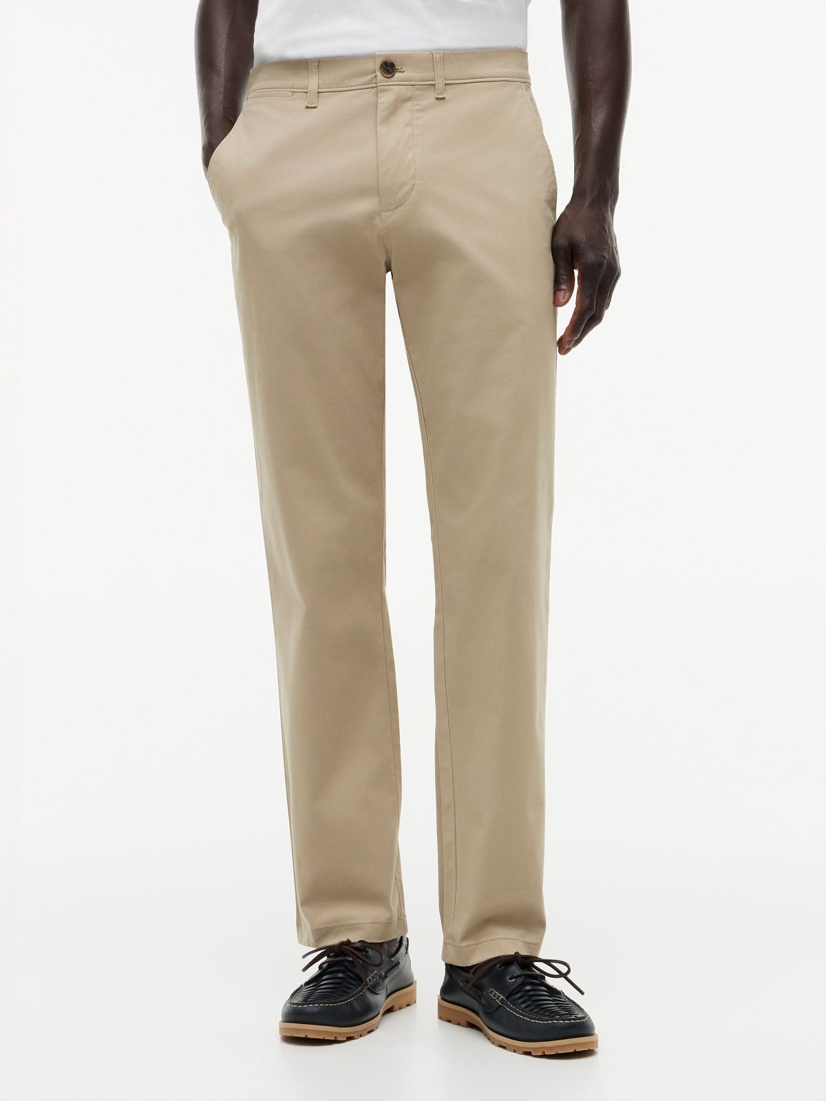 Straight Flex Chino — Beige