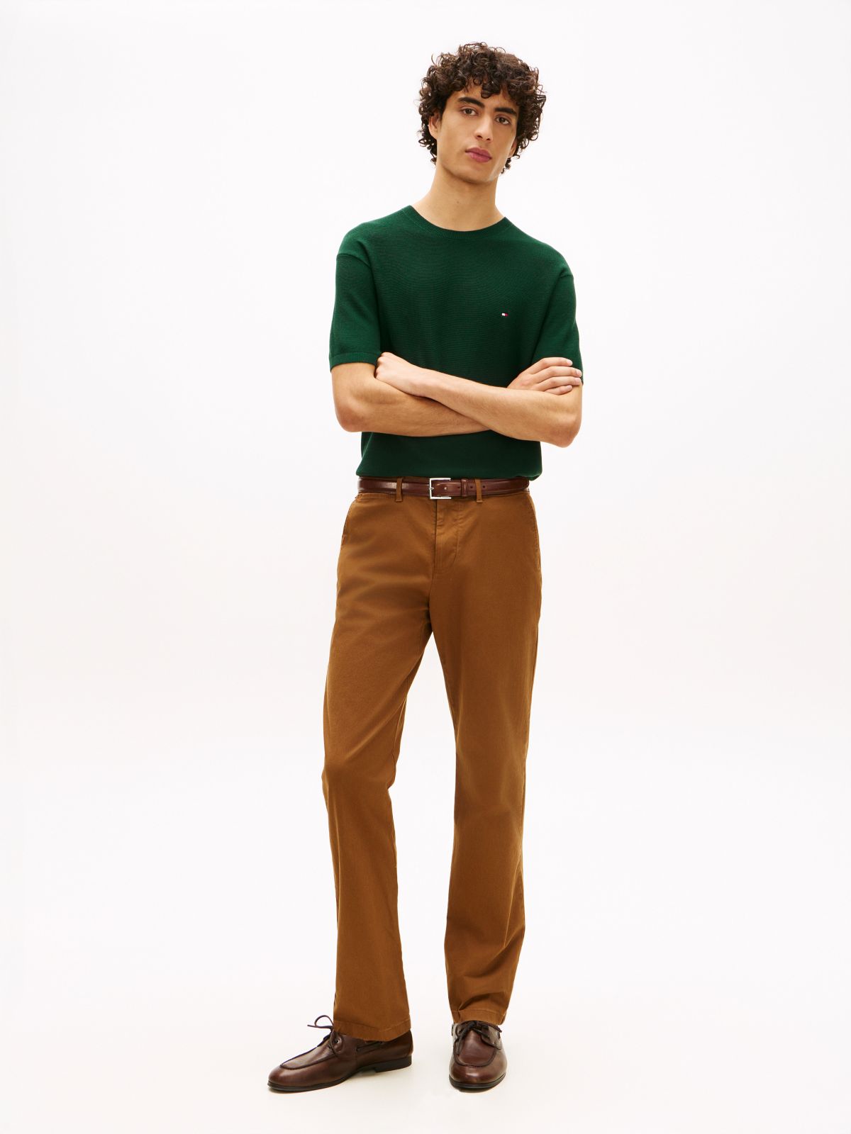 Straight Flex Chino — Highland Khaki